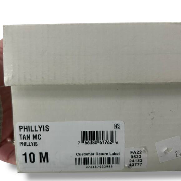 NEW Style & Co Tan Rhinestone Ankle Strap Heels Size 10 Neutral Sparkle Formal - Picture 12 of 12